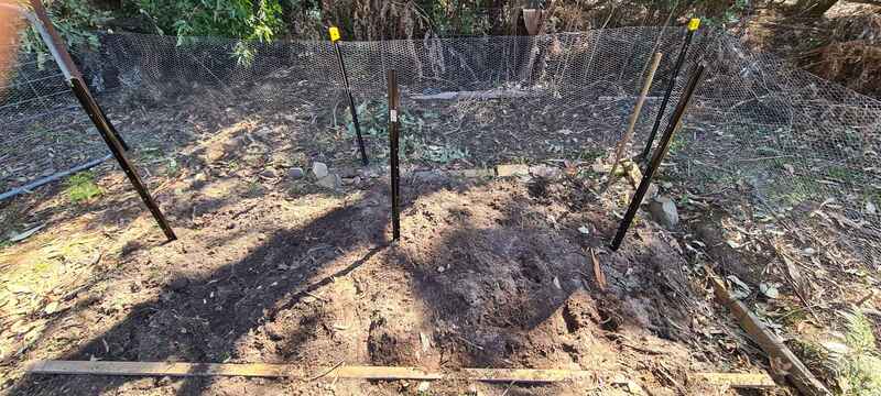 Starting to make the fence
