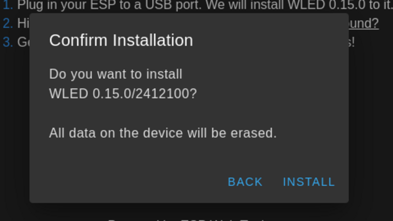 Installation complete
