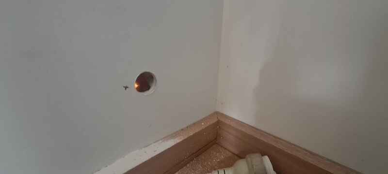 a hole in the wall