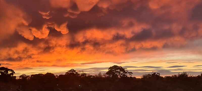 Sunrise in Melbourne